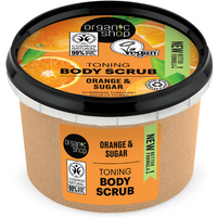Organic Shop Toning Body Scrub Orange & Sugar, 250 ml