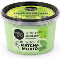 Organic Shop Refreshing Body Scrub Matcha Mojito, Matcha & Lime, 250 ml