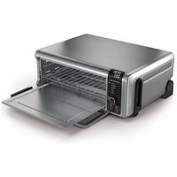 Ninja Ofen Multifunktionsgerät 8 Zubereitungsfunktionen Crisp Control-Technologie 75%% weniger Fett silber SP101EU