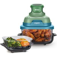 Ninja CRISPi 4-in-1 Glas-Heißluftfritteuse Grün/Türkis - FN101EUGNBL