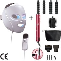 Shark Clean Réduction de 21 % Pack Masque LED CryoGlow Lilas et SècheCheveux FlexStyle