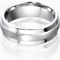 "Valiant Vow" 8mm Tungsten Carbide Men's Wedding Ring