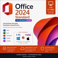 Office 2024 Standard - Licencia Vitalicia para Windows y MacOS