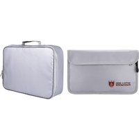 Household Multifunctional Storage Bag Fireproof And Waterproof File Storage Box