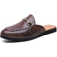 Men's Half Slippers With One Foot