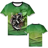 Kurosaki Ichigo Short Sleeve Hooded 3D Clothes Peripheral