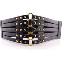 Punk personality rivet girdle