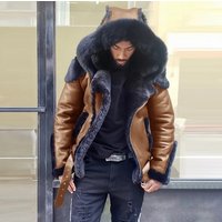 Coat Hooded Men's Jacket