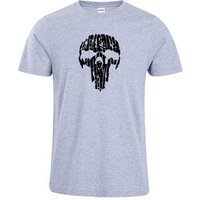 Sports Pure Cotton Exercise Casual Print Broken Skull