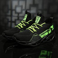 Men's shoes summer trend wild flying mesh sports shoes