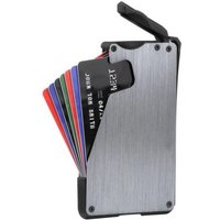Metal aluminum card holder