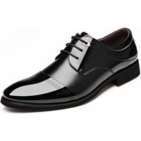 Autumn men's leather shoes business dress shoes men's belt fashion shoes men's shoes