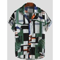 Hawaiian Blouse Short Sleeve