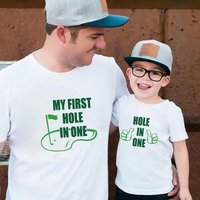 Golf Summer New Letter Printing Casual Simple Short-Sleeved T