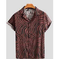 Fit men shirts for new camisa Collar Business short Sleeves