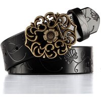 Leather belt of national jeans