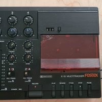 1983 Fostex X-15 Multitracker Cassette Recorder Black