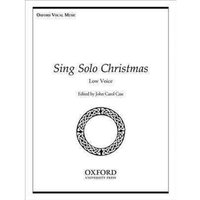 Hal Leonard Sing Solo Christmas low Voice Edited by Carol Case...