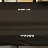 2020s Nord Grand Dust Keyboard Cover Black