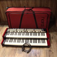 2012 - 2019 Nord C2D Dual 61-Key Manual Combo Organ Black with...