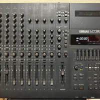 1990s Yamaha MT8X Multitrack Cassette Recorder Black