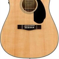 Fender Fender CD-60SCE Electro Acoustic Guitar, Natural, Walnu...