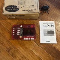 1990 s Fostex X-14 Multitracker Trans Red