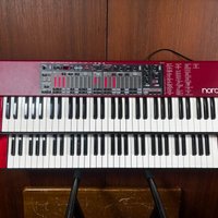 2009 - 2013 Nord C2 Dual 61-Key Manual Combo Organ Red