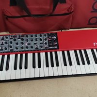 2007 - 2013 Nord Wave 49-Key 18-Voice Polyphonic Synthesizer Red