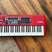 2000s Nord Stage 88 Revision B Red