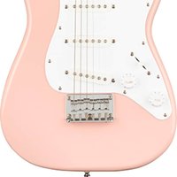 Squier Mini Stratocaster, Laurel Fingerboard, Shell Pink Pink