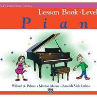 Alfred's Basic Piano Library: Lesson, Book 1A Red