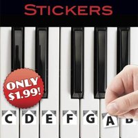 Hal Leonard ABC Piano Note Stickers Note