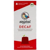 Kaffeeberater 9 earlybird coffee Decaf Bio 10 Kapseln Nespresso® kompatibel