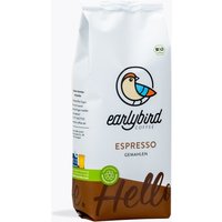 Kaffeeberater 5 earlybird coffee Espresso Bio 250g gemahlen