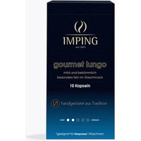 Kaffeeberater 6 Imping Gourmet Lungo 10 Kapseln Nespresso® kompatibel
