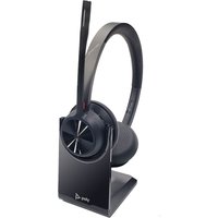 Poly Voyager 4320 UC Wireless Headset with Charge Stand, Teams, USB-A (218476-02)