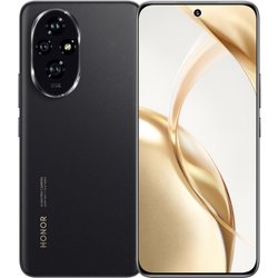 HONOR 200 Smartphone, telefono 5G, 8GB RAM 256GB6,7", ricarica rapida da 5.200 mAh a 100 W, tripla fotocamera principale da 50 MP, ultrasottile da 7,7 mm, schermo con protezione degli occhi,Black