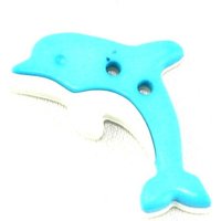 Dill Dolphin Buttons (Value Pack) Turquoise
