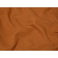 Minerva Core Range Medium Cotton Waffle Fabric Ginger