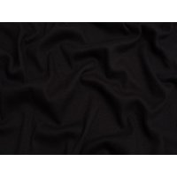 Minerva Core Range Cotton Rib Stretch Knit Fabric Black