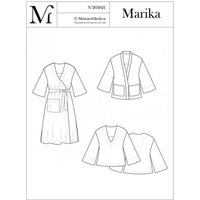 Monsterfabriken Paper Sewing Pattern Marika Kaftan