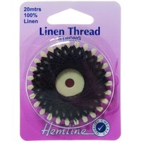 Hemline Waxed Linen Thread Brown