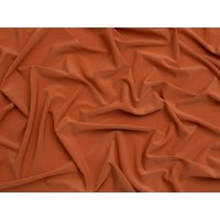 Minerva Core Range Ritual ITY Silky Stretch Knit Fabric Burnt Orange