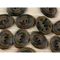 Dill Irregular Buttons (Value Pack) Dark Brown
