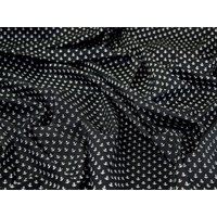 Deadstock 100% Cotton Poplin Fabric Black