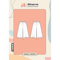 Minerva Exclusive Paper Sewing Pattern Amber Culottes