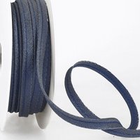 Stephanoise Metallic Lurex Flanged Piping Cord Blue