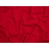 Minerva Core Range Organic Loop Back French Terry Stretch Knit Fabric Rich Red