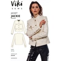 Vikisews Paper Sewing Pattern Jackie Jacket